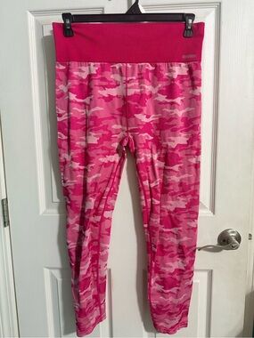 Reebok Women’s Pink Camo Active Leggings